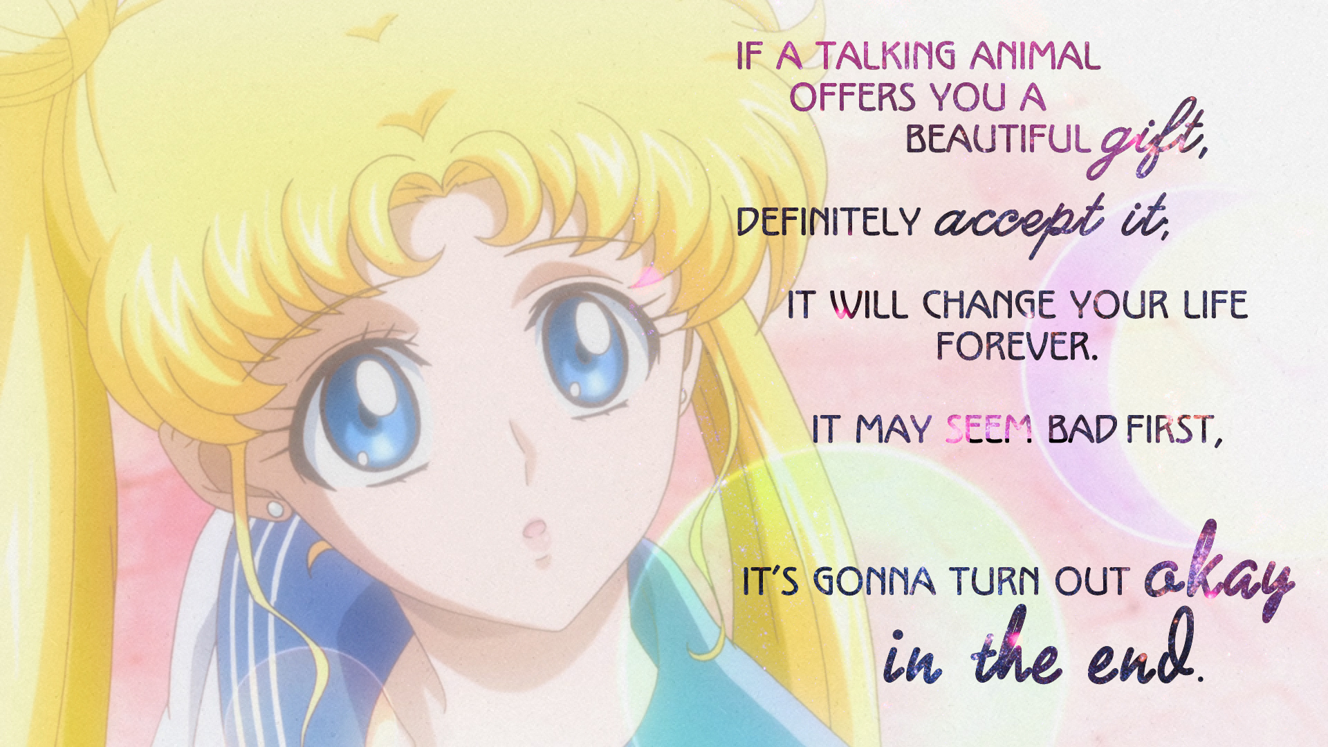 18 sailor moon says 1