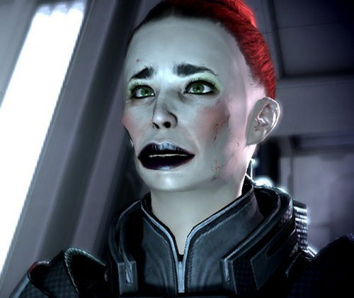 happy birthday commander shepard: ugly shepard