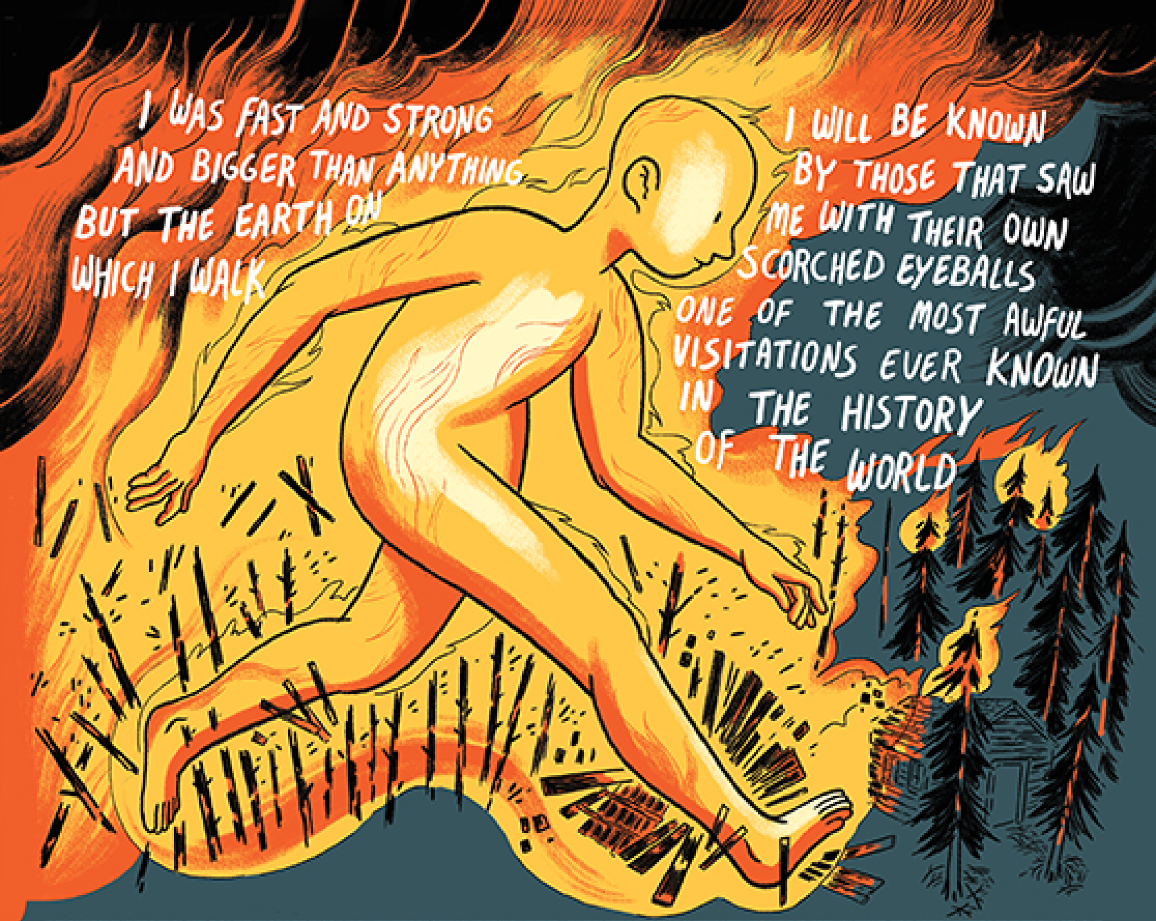 The Sun and the Wayward Wind image by MAdeline McGrane - personification of the great Chicago Fire
