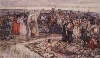 Olga the Saint husband's murder
