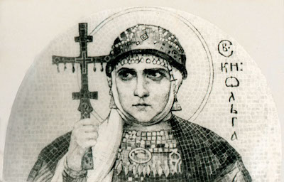Olga the Saint drawing