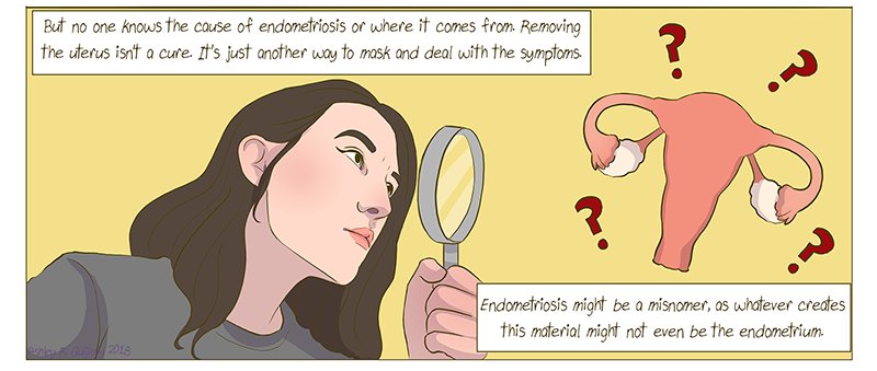 My Experience with Endometriosis Part 1 featured - examining your uterus
