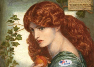 Ask Persephone: should I vote? YES.