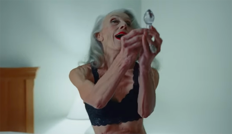 2018 crones of the year #4 - Lingerie Crone (Carly Rae Jepson's Party For One music video)