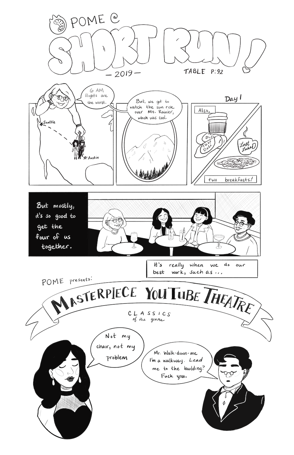shortrun 2019: a travel comic - p1