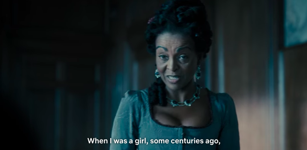 Lady Danbury: "When I was a girl, some centuries ago...."