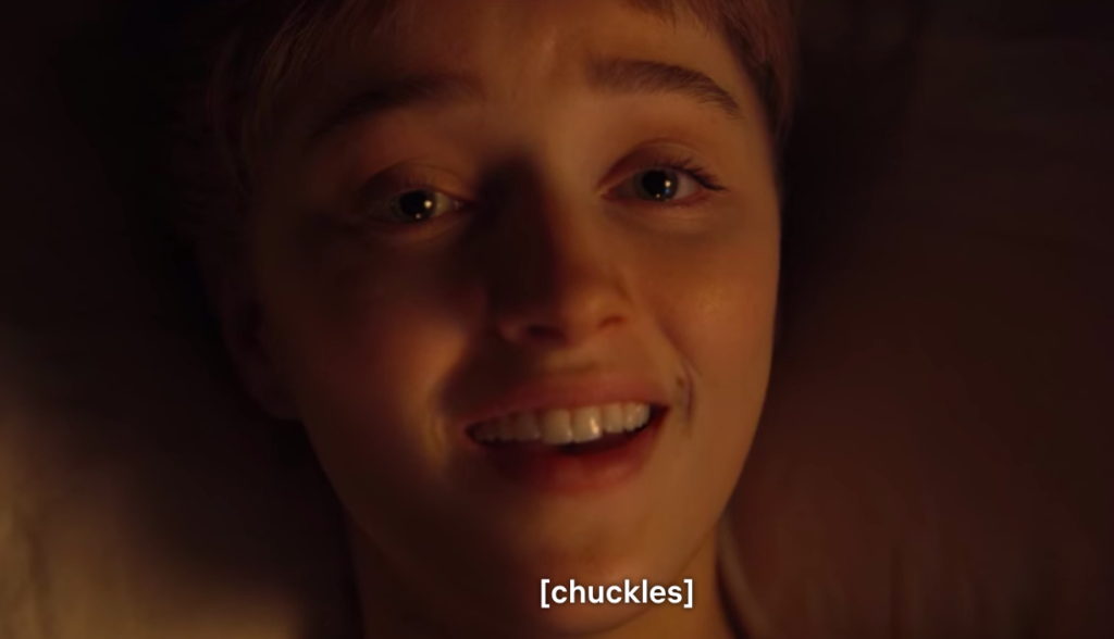 Daphne, chuckles.