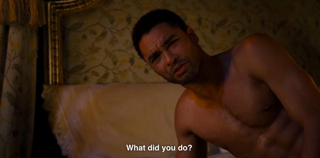 Simon to Daphne, "What did you do?"