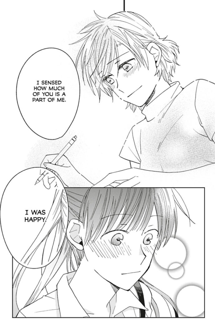 Maekawa: "I sensed how much of you is a part of me. I was happy."