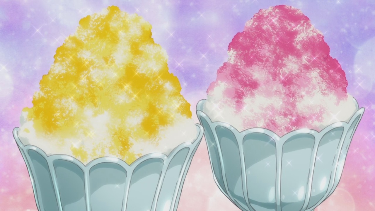 gorgeous anime shaved ice